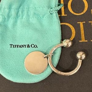 Vintage Tiffany & Co. Sterling Silver Key Ring